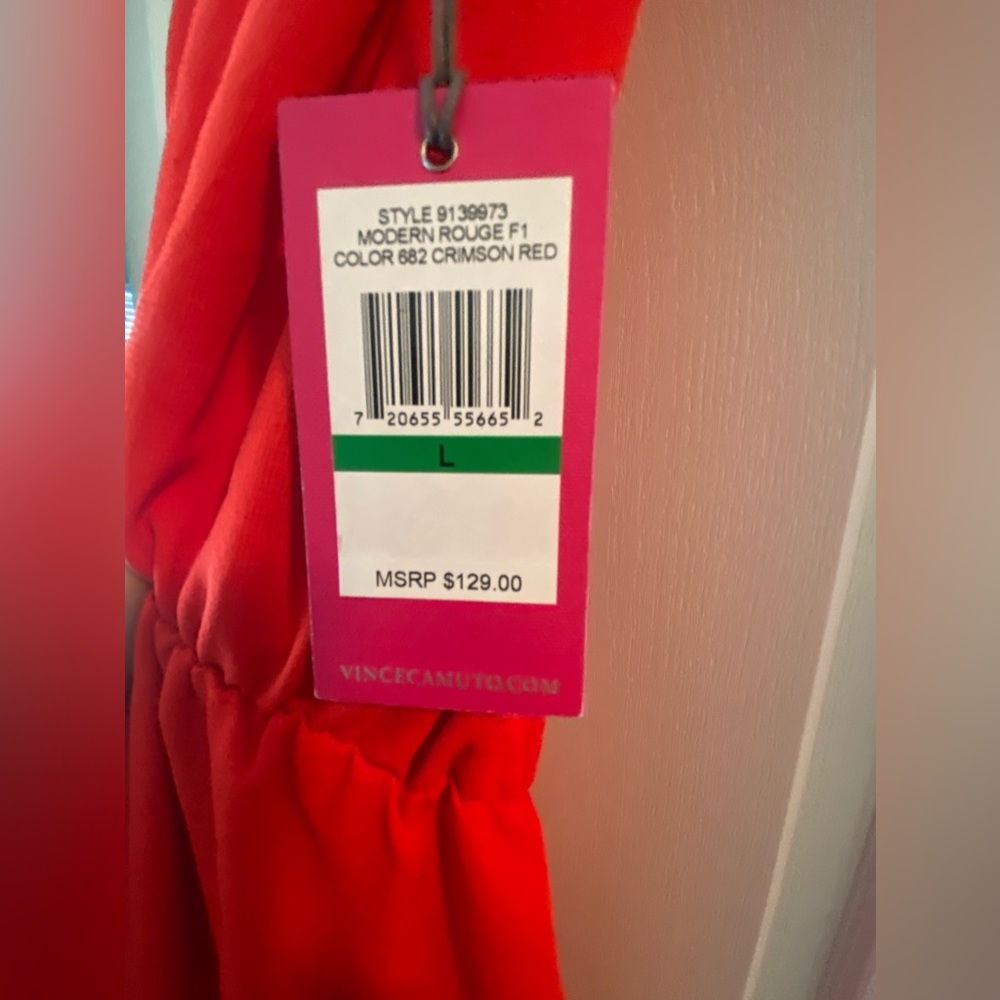 VINCE CAMUTO V NECK JUMPSUIT - Picture 5 of 7